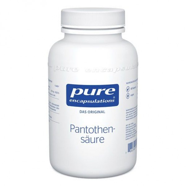 Пантотеновая кислота PURE ENCAPSULATIONS Pantothensäure Kapseln 90 шт Pro medico Пантотеновая кислота PURE ENCAPSULATIONS Pantothensäure Kapseln 90 шт Pro medico